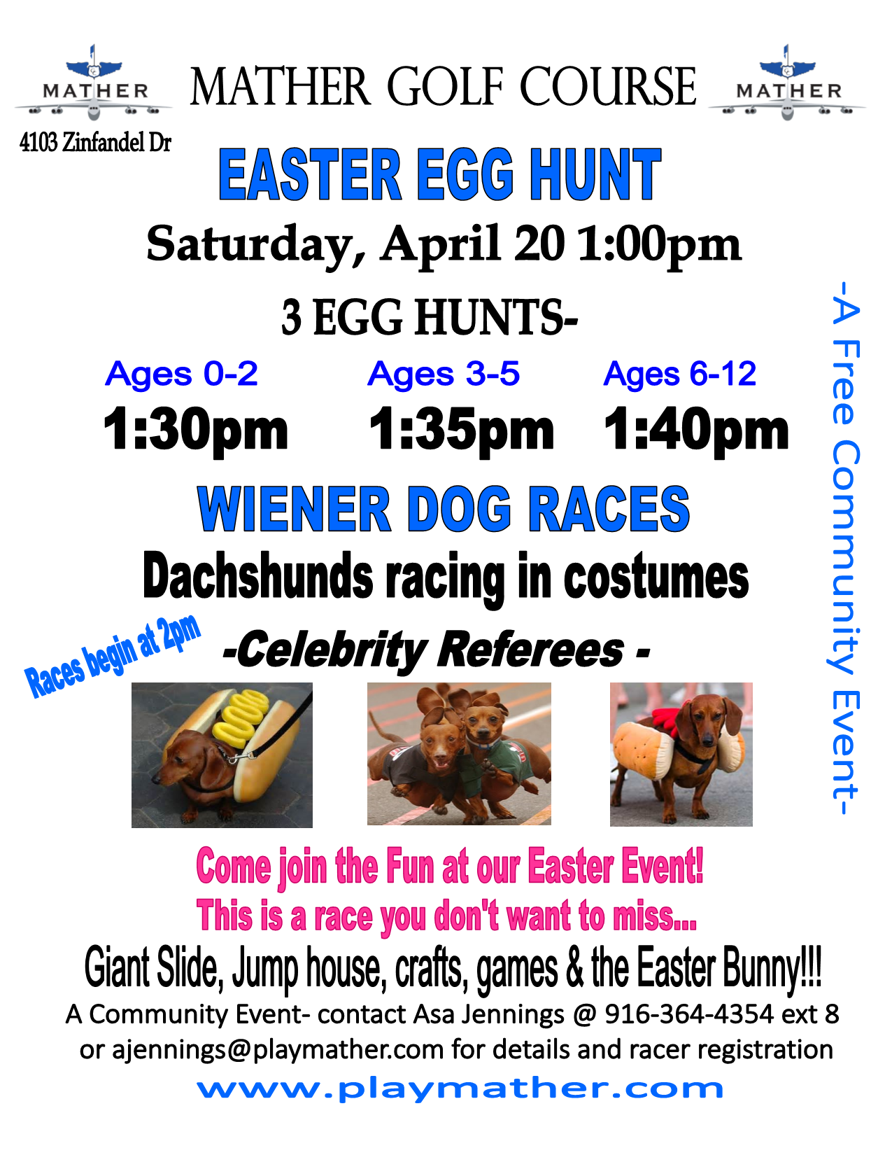 Mather Easter 2019 easter flyer community event