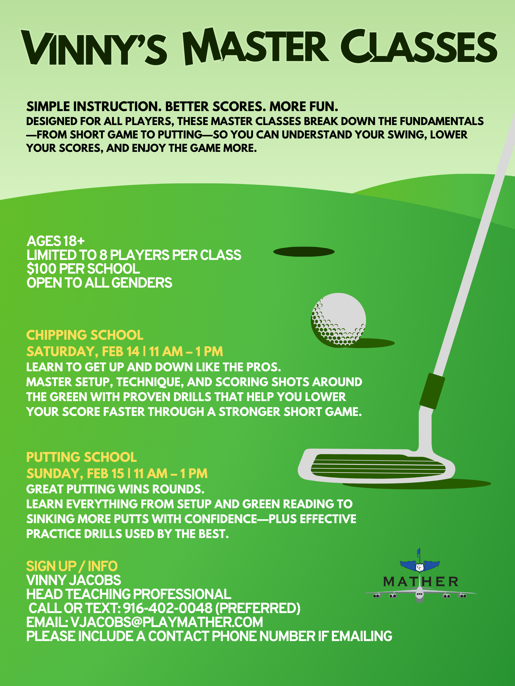 Mather Vinnys Master 2026 2