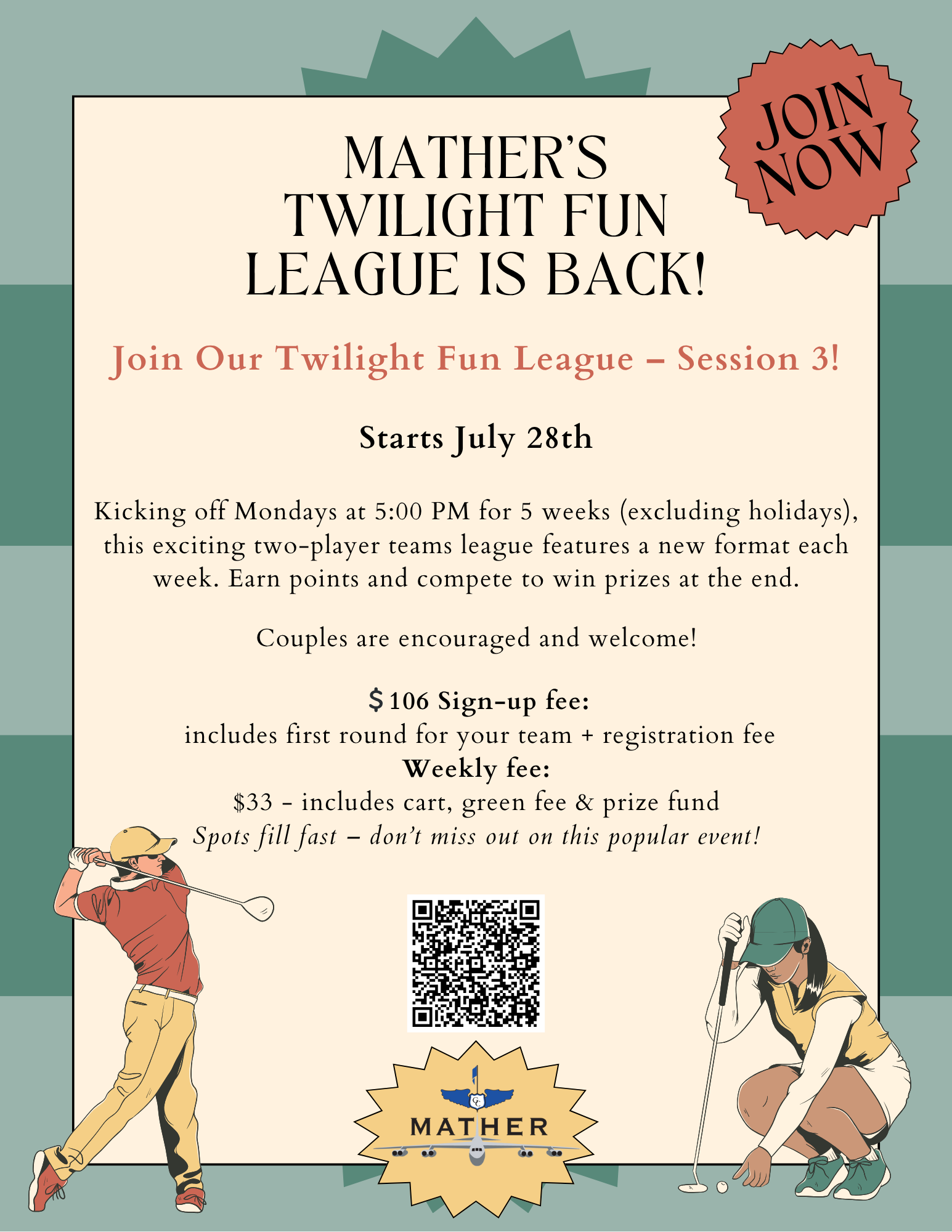 Mathers Twilight Fun League is back 